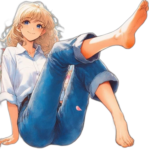 dress, jacket, flower, umbrella, anime, photorealistic, pixel art, concept art transparent PNG cut-out