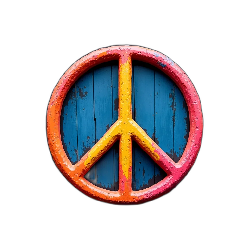 weapon, jacket, colorful, neon, close-up, peace, sign, word transparent PNG cut-out