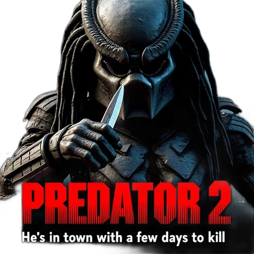 concept art, second, image, movie, poster, film, predator, features transparent PNG cut-out