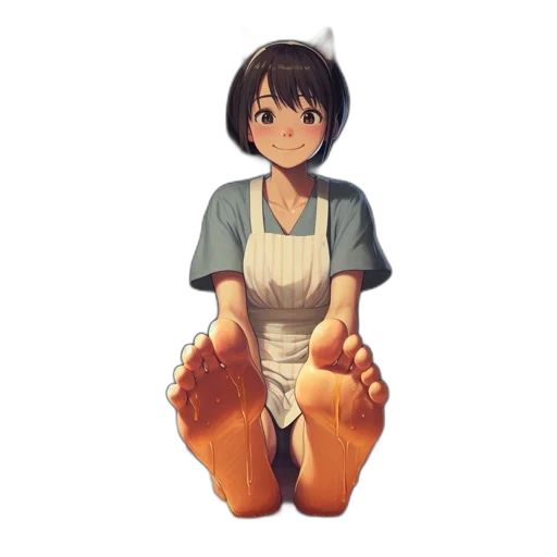 shoes, staff, creature, pixel art, anime, concept art, photorealistic, pastel transparent PNG cut-out