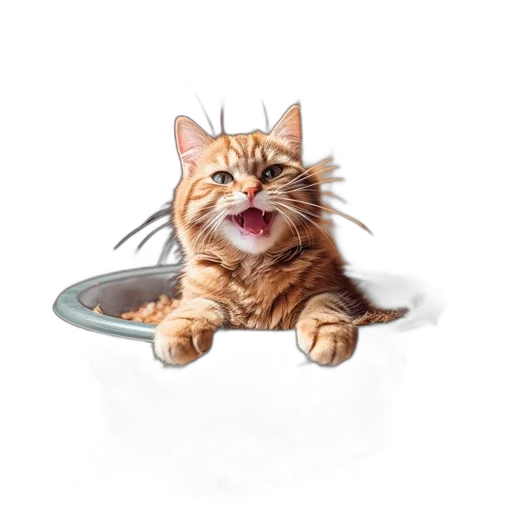 animal, staff, jewelry, hat, photorealistic, 3d render, concept art, ginger transparent PNG cut-out