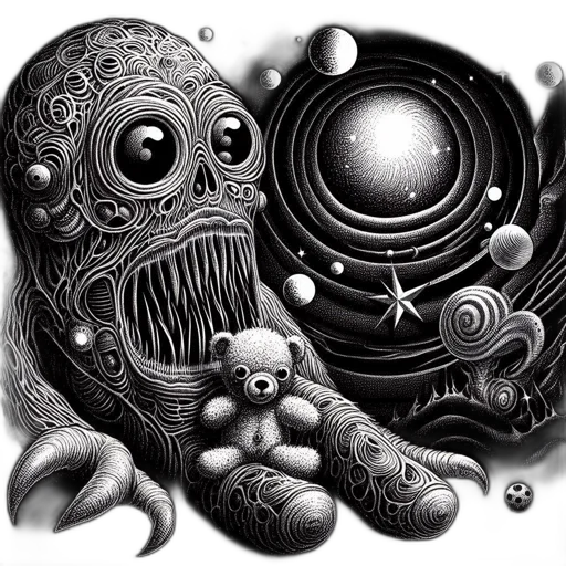 creature, mask, robot, face, concept art, comic book art, fantasy art, pencil sketch transparent PNG cut-out