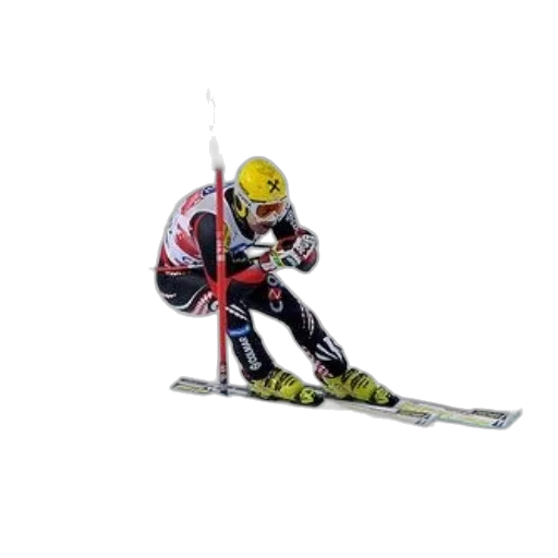 staff, 3d render, photorealistic, skier, action, chamonix, ski, resort transparent PNG cut-out