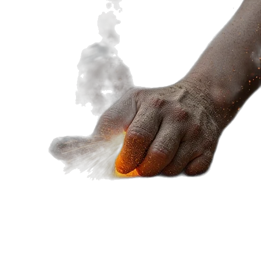 weapon, hair, jewelry, staff, photorealistic, 3d render, concept art, fire transparent PNG cut-out