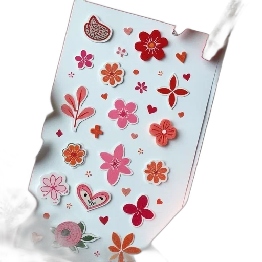 jewelry, flower, dress, photorealistic, concept art, 3d render, collection, various transparent PNG cut-out