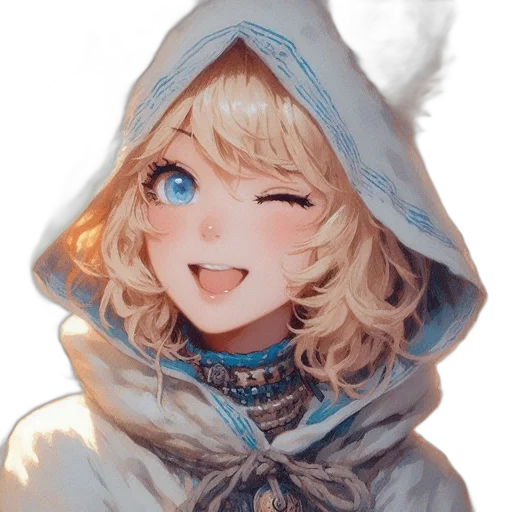 face, staff, jacket, mask, anime, fantasy art, photorealistic, concept art transparent PNG cut-out