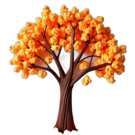 tree, crown, flower, food transparent PNG cut-out