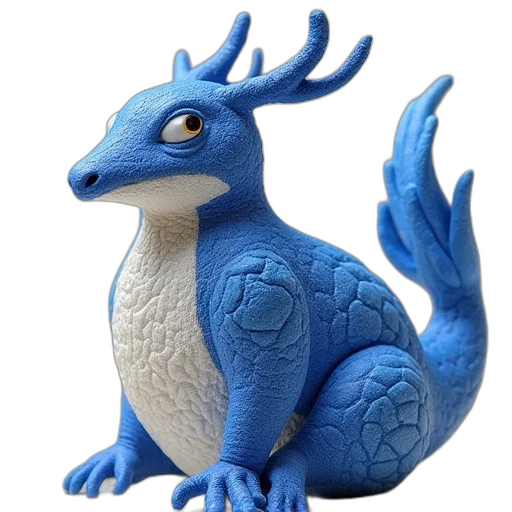 dragon, animal, creature, 3d render transparent PNG cut-out