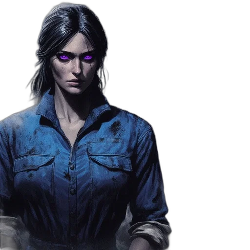 concept art, comic book art, cyberpunk, fantasy art, blue, grim, dystopian, environment transparent PNG cut-out