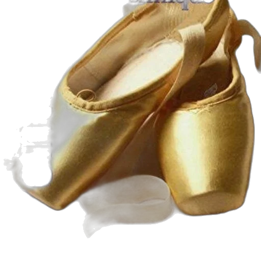 shoes, mask, crown, jewelry, 3d render, photorealistic, golden, ballet transparent PNG cut-out
