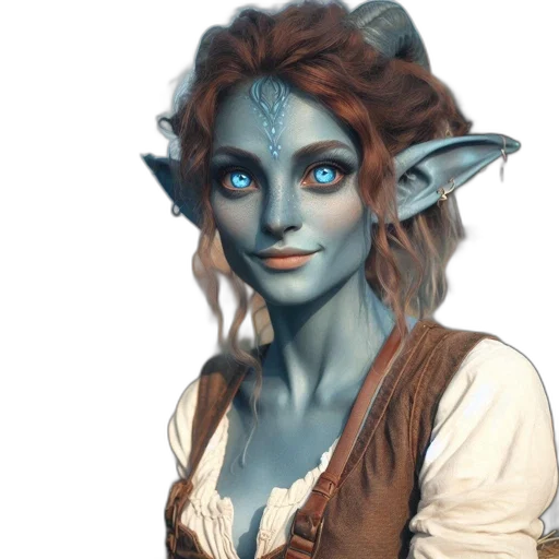staff, face, fantasy art, concept art, photorealistic, comic book art, blue, mystical transparent PNG cut-out