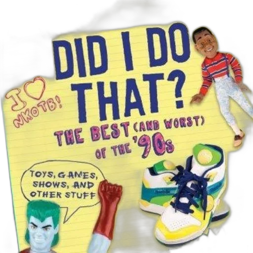 colorful, book, cover, titled, did, best, worst, 90s transparent PNG cut-out