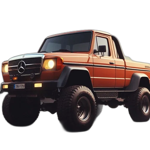 car, animal, weapon, photorealistic, 3d render, concept art, classic, orange transparent PNG cut-out