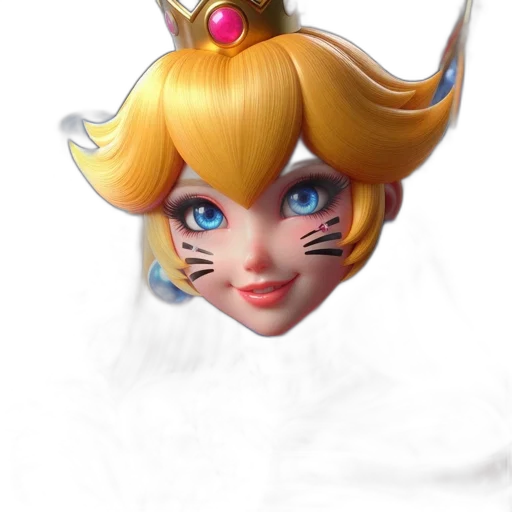 crown, mask, face, creature, 3d render, concept art, fantasy art, photorealistic transparent PNG cut-out
