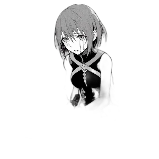 mask, dress, robot, face, anime, pixel art, concept art, cartoon transparent PNG cut-out