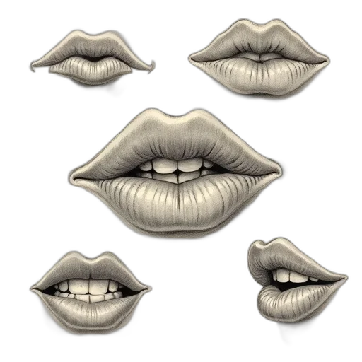 jewelry, face, photorealistic, concept art, 3d render, cartoon, earth tones, monochrome transparent PNG cut-out