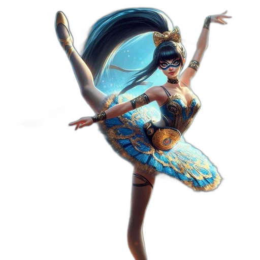 dress, concept art, fantasy art, 3d render, comic book art, underwater, animated, female transparent PNG cut-out