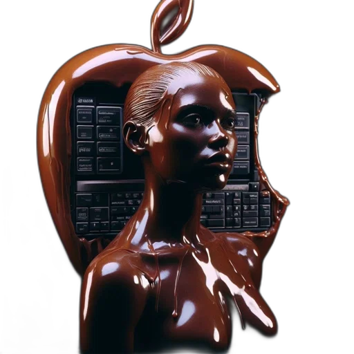jewelry, crown, food, face, 3d render, photorealistic, cyberpunk, vaporwave transparent PNG cut-out
