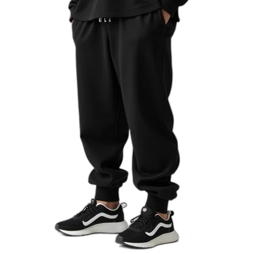 jacket, monochrome, jogger, pant transparent PNG cut-out