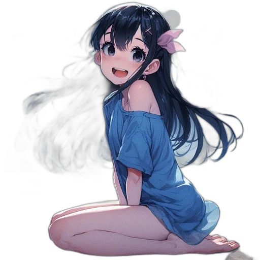 dress, staff, face, dragon, anime, watercolor, pixel art, concept art transparent PNG cut-out