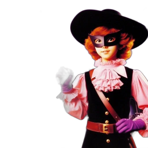 jacket, hat, staff, mask, concept art, 3d render, cowboy, figure transparent PNG cut-out