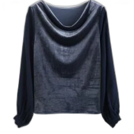jacket, dress, dark, monochrome, blue, navy, blouse, cowl transparent PNG cut-out