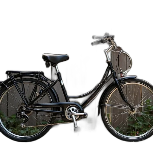 photorealistic, 3d render, concept art, bicycle transparent PNG cut-out