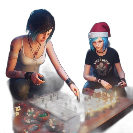concept art, 3d render, photorealistic, fire, city street, two, animated, characters transparent PNG cut-out