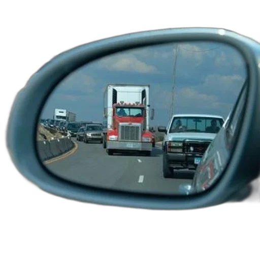 car, robot, face, weapon, photorealistic, rear, view, mirror transparent PNG cut-out