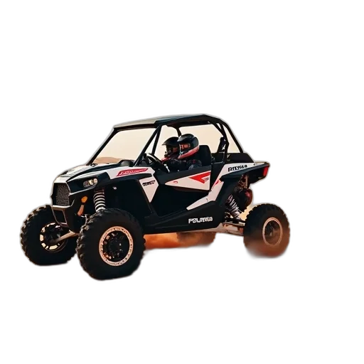 car, 3d render, polaris, rzr, rs1, taking, ride, desert transparent PNG cut-out