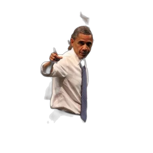 staff, barack, obama, stands, podium, front, crowd, people transparent PNG cut-out