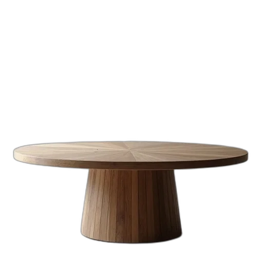 furniture, 3d render, earth tones, table transparent PNG cut-out