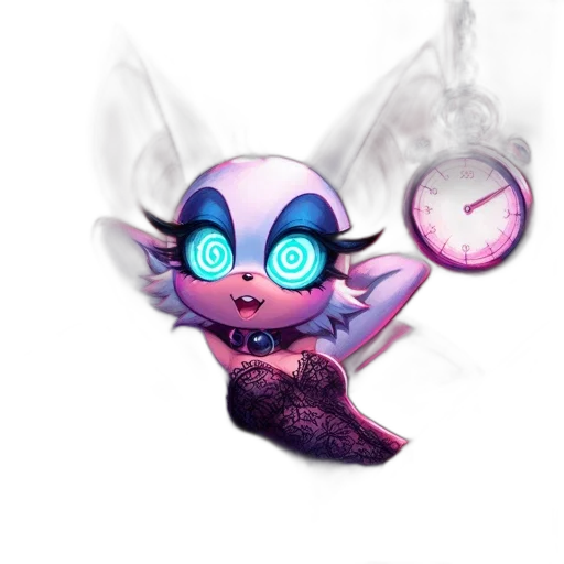 staff, mask, creature, dragon, concept art, fantasy art, pixel art, vaporwave transparent PNG cut-out