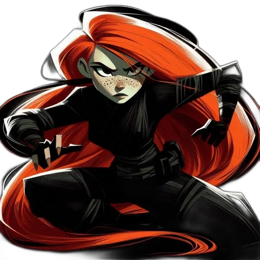 staff, mask, comic book art, concept art, cartoon, fantasy art, red, dark transparent PNG cut-out