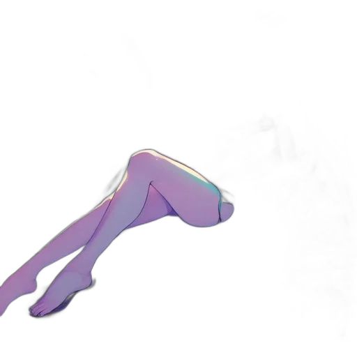 umbrella, staff, weapon, hair, vaporwave, 3d render, concept art, anime transparent PNG cut-out
