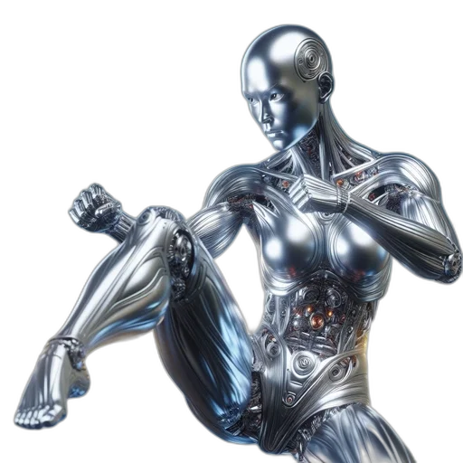 robot, jewelry, concept art, 3d render, photorealistic, cyberpunk, intricately, detailed transparent PNG cut-out