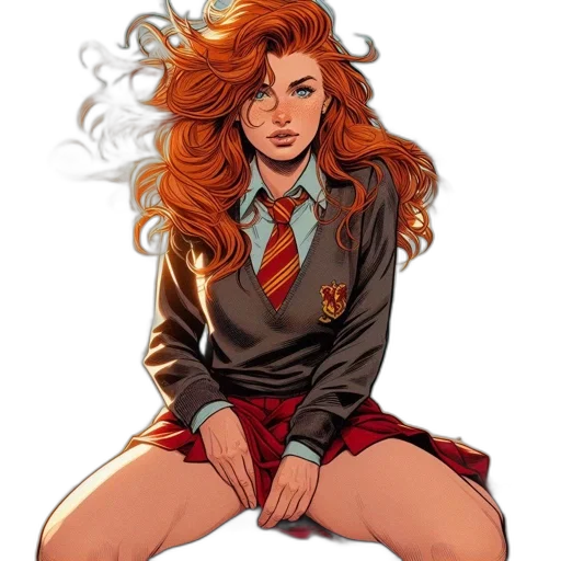 jacket, hair, comic book art, concept art, cartoon, fantasy art, fire, young transparent PNG cut-out