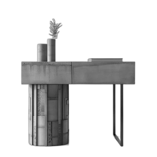 furniture, jewelry, robot, building, 3d render, concept art, photorealistic, modern transparent PNG cut-out