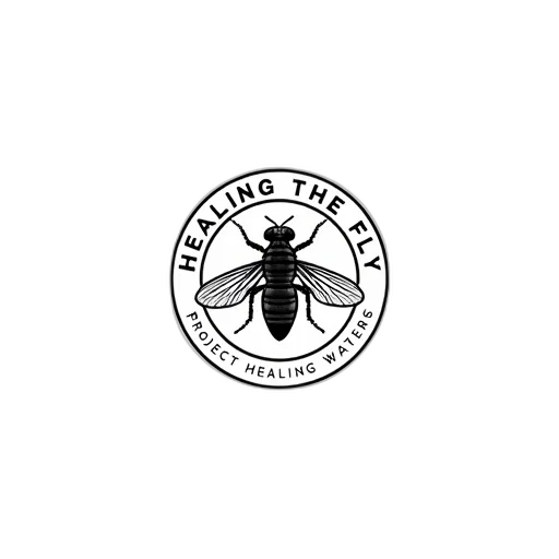 creature, animal, staff, circular, logo, white, background, black transparent PNG cut-out