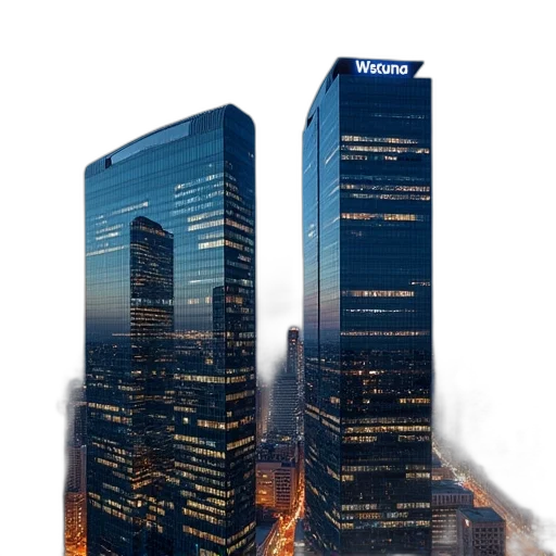 building, concept art, photorealistic, 3d render, cyberpunk, city street, glass, towers transparent PNG cut-out