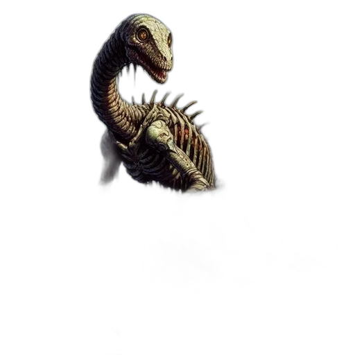 creature, dragon, animal, staff, concept art, 3d render, fantasy art, photorealistic transparent PNG cut-out