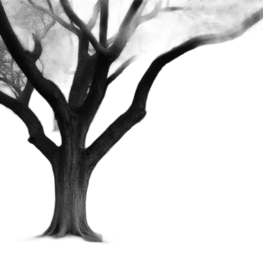 tree, crown, creature, concept art, pencil sketch, photorealistic, fantasy art, forest transparent PNG cut-out