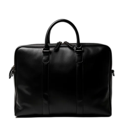 cambridge, briefcase, smooth, leather transparent PNG cut-out