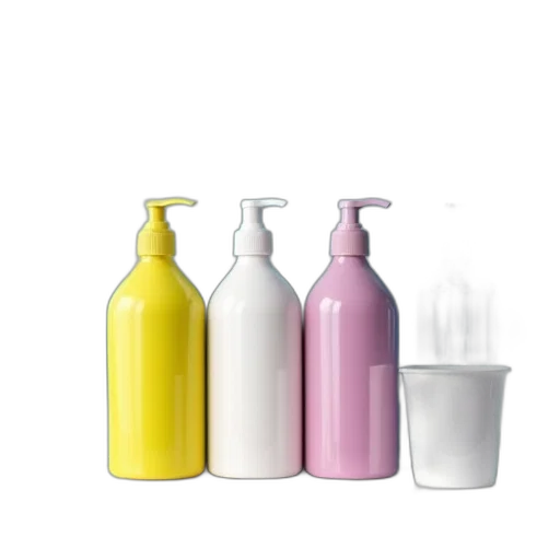 bottle, 3d render, photorealistic, pastel, colorful, monochrome, neon, variety transparent PNG cut-out