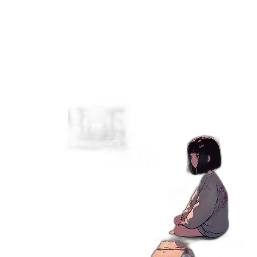 robot, mask, face, creature, concept art, pixel art, watercolor, anime transparent PNG cut-out