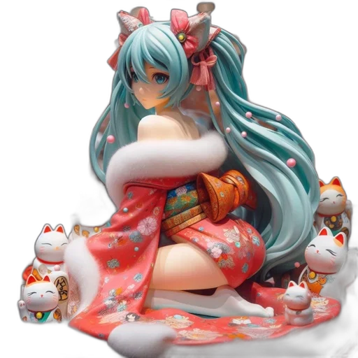 dress, concept art, 3d render, fantasy art, anime, snow, elegant, female transparent PNG cut-out