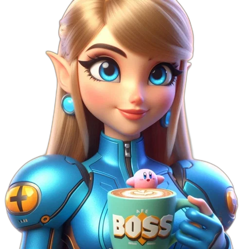 staff, robot, face, weapon, concept art, 3d render, fantasy art, cartoon transparent PNG cut-out