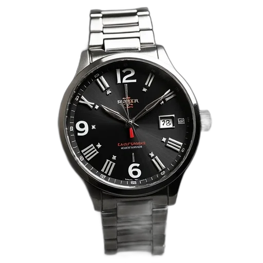 stainless, steel, bracelet, watch, interchange, band transparent PNG cut-out