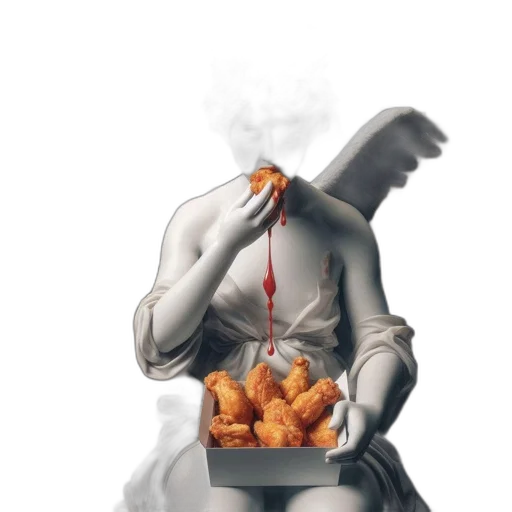 food, robot, jacket, weapon, concept art, photorealistic, fantasy art, 3d render transparent PNG cut-out