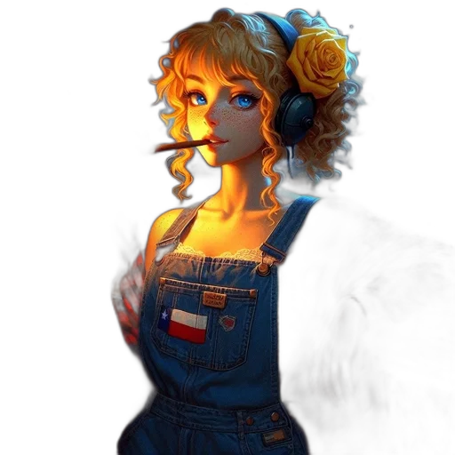 dress, staff, face, robot, concept art, fantasy art, pixel art, anime transparent PNG cut-out